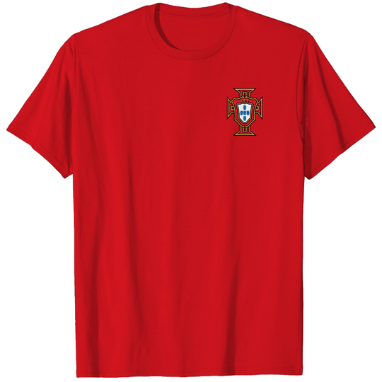 Discover Euro 2024 Portugal National Team Home Match T-shirt