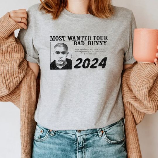 Discover Bad Bunny Sticker Most Wanted Tour 2024, Bad Bunny 2023, Nadie Sabe Lo Que Va A Pasar Maana