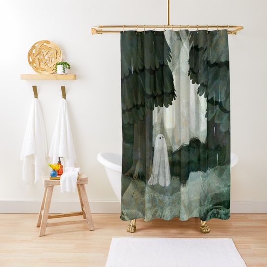 Discover Pine Forest Clearing Shower Curtain