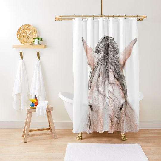 Discover Horse III Shower Curtain