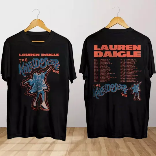 Discover Lauren Daigle The Kaleidoscope Tour 2024 T Shirt