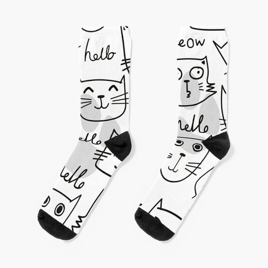 Discover Best Days Are Meowdays Socks