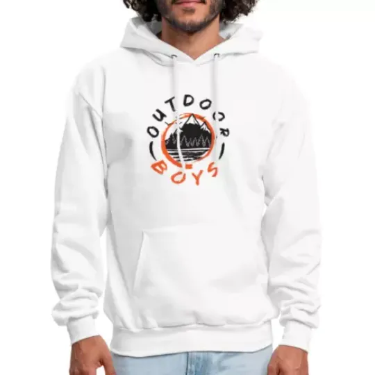 Discover Outdoor Boys Logo Men's Hoodie