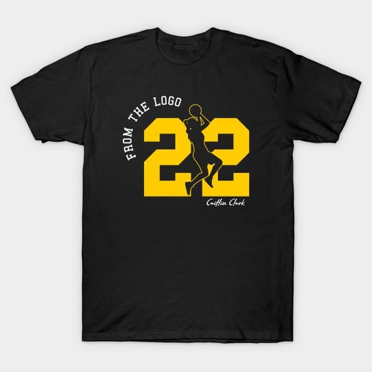 Discover Catlin Clark 22 From The Logo - Caitlin Clark - T-Shirt