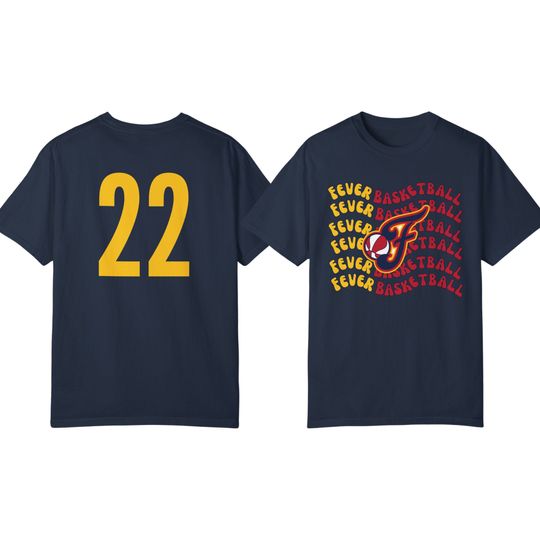 Discover Personalized Indiana Fever Tee Shirt - Women's Basketball Fan Apparel - Vintage Style T-Shirt