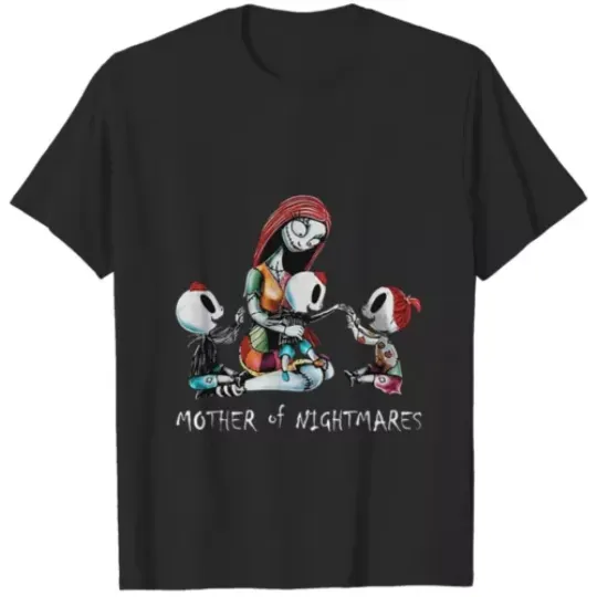 Discover Sally Mother Of Nightmares With A Boy And A Girl T-Shirt For Men Women
