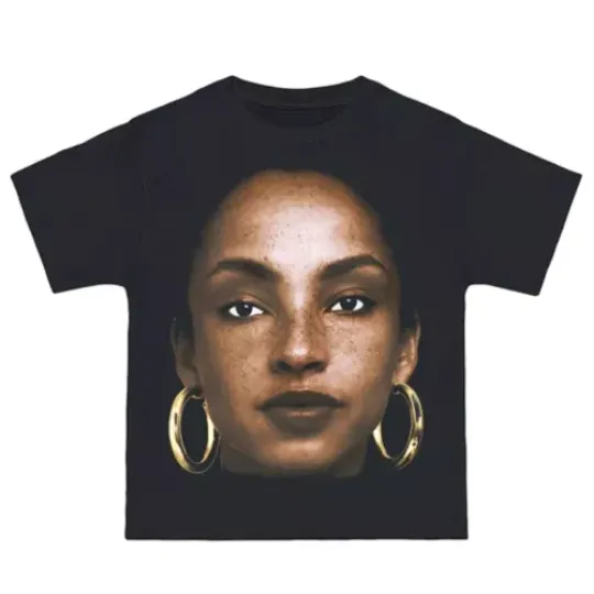 Discover Rare Sade Adu Face Shirt Collection Singer Unisex T-Shirt
