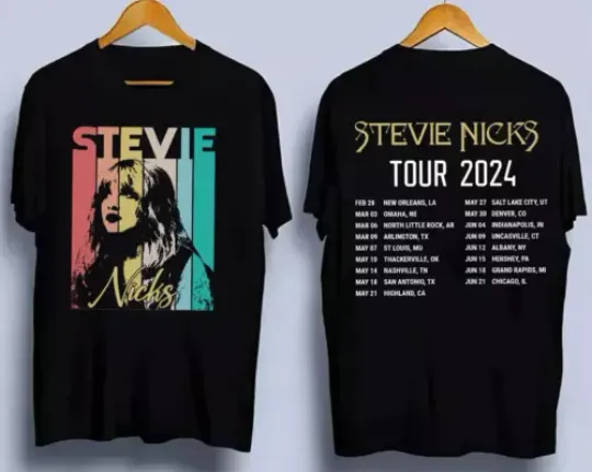 Discover 90s Stevie Nicks Concert Shirt, Stevie Nicks 2024 Tour