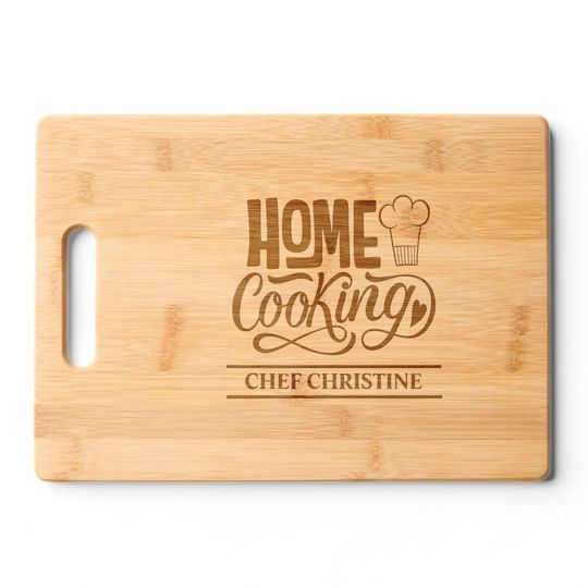 Discover Home Cooking Cutting Board