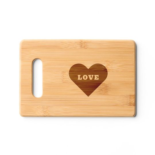 Discover Heartw with Love Text Your Gift Cutting Board
