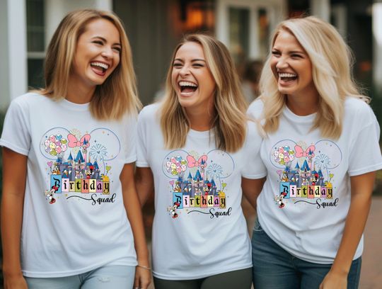 Discover Birthday Girl Shirt, Birthday Squad Shirt, Family Vacation Matching Family Shirts
