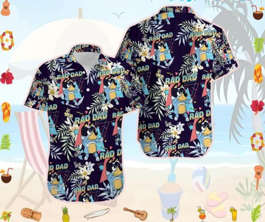 Discover Summer Hawaiian Cartoon Shirt