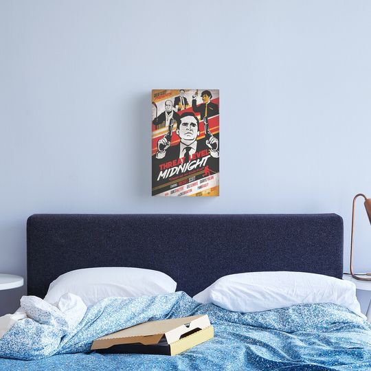 Discover Threat Level Midnight: Clean up on Aisle Five Canvas Print