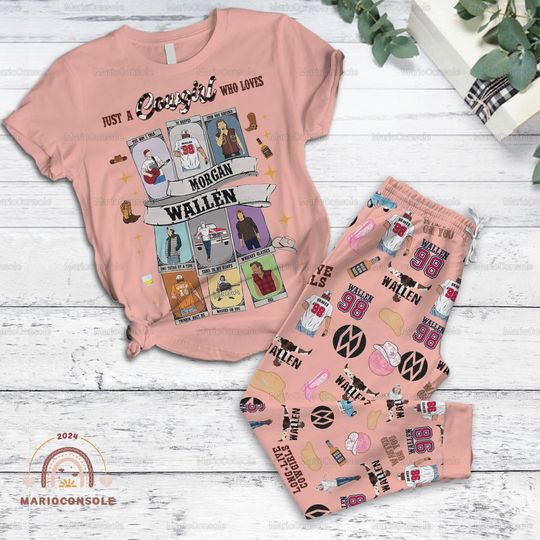 Discover Cowboy Wallen Holiday Pajamas - Western Style