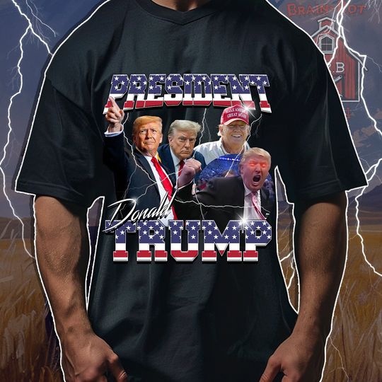 Discover President Donald Trump Funny Meme Tee, Trump 2024 shirt, ironic bootleg 90's style tee, gifts for him, gifts for her, dad shirt