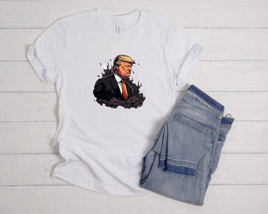 Discover Donald Trump t-shirt maga funny vintage republican gift president 2024