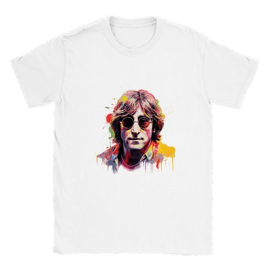 Discover J Lennon T-Shirt | Music Icons Vintage Imagine J Lennon Big