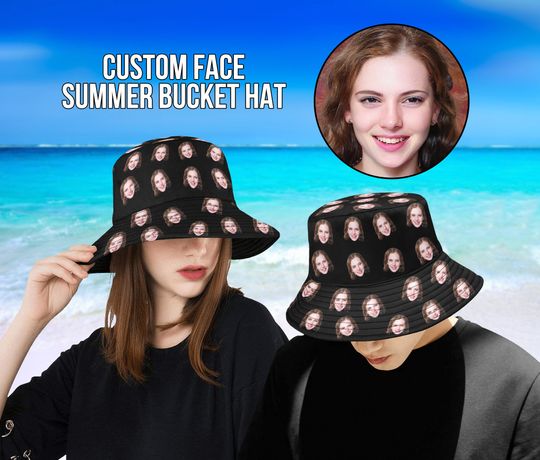 Discover Custom Summer Bucket Hats with Photo/Name