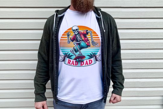 Discover Rad Dad T-shirt, Father's Day Gift, Cool Dad Shirt