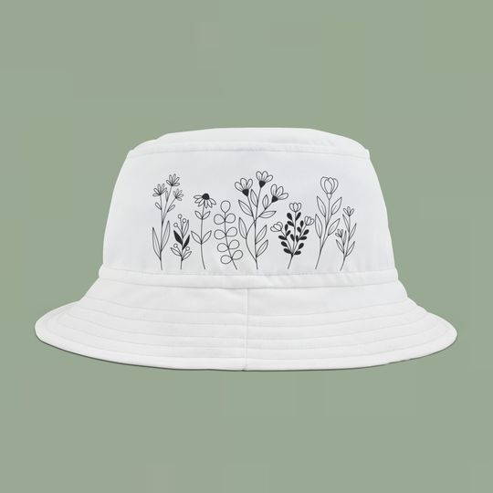 Discover Floral Bucket Hat for Women and Men
