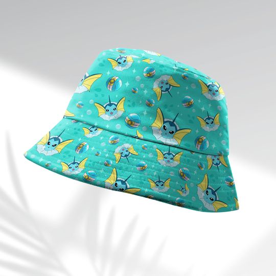 Discover PKM Vaporeon Bucket Hat, Eevee Evolution