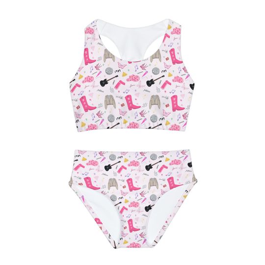 Discover Taylor Girls Two Piece Swimsuit