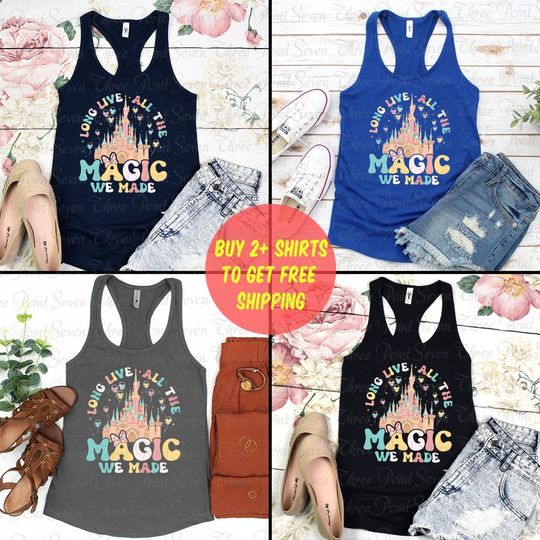 Discover Magic Castle Tank Top Inspired by Our Memories