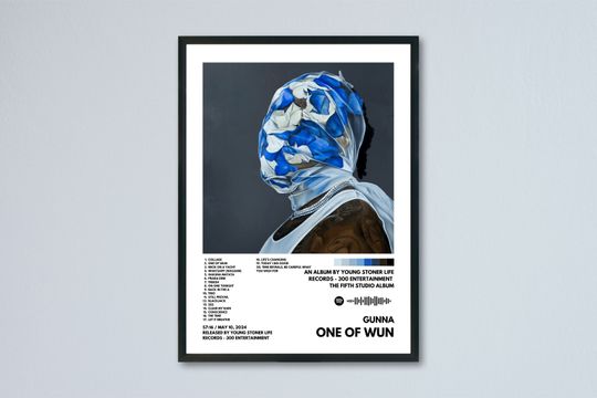 Discover Gunna - One Of Wun Album Poster / Album Cover Poster