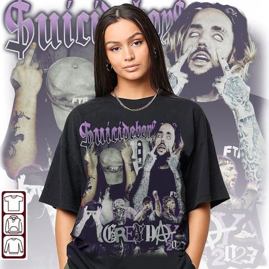 Discover 90s Vintage Suicideboy Bootleg T-Shirt
