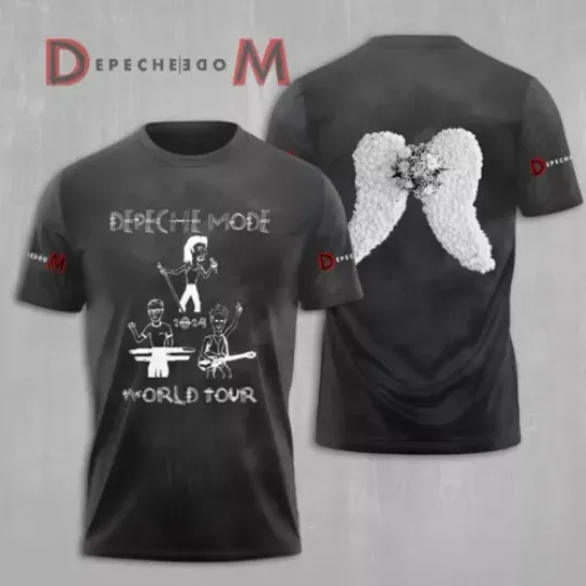 Discover Depeche Mode Shirt, Depeche Mode Pop Music 3D Shirt