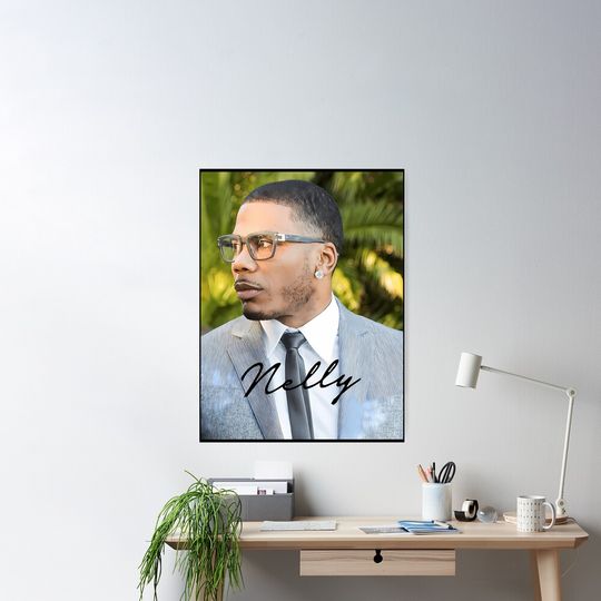 Discover Vintage Rapper American 90s - Lil Bit HipHop Vintage Poster