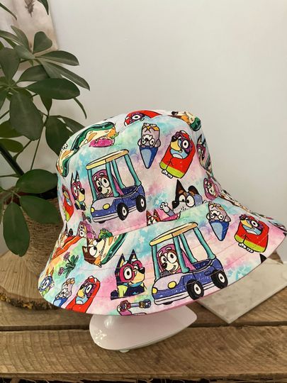 Discover BlueyDad Nanas  Janet & Rita Childs Bucket Hat
