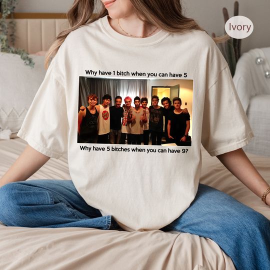Discover Vintage One Direction x 5 Seconds of Summer T Shirt