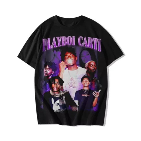 Discover Playboi Carti Vintage Tee Design