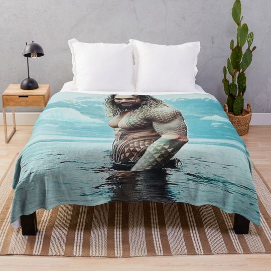 Discover Jason Momoa Throw Blanket