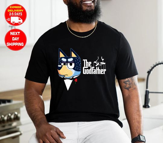 Discover The Godfather Funny BlueyDad Dad Shirt, Rad Like Dad, Fathers Day Gift