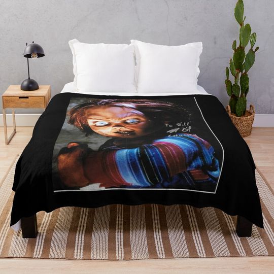 Discover Game of chucky Throw Blanket