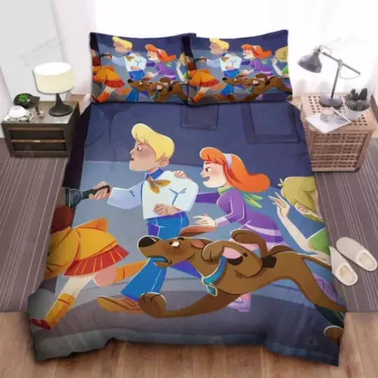 Discover Scooby Doo Movies Running Matesstomb Bedding Set