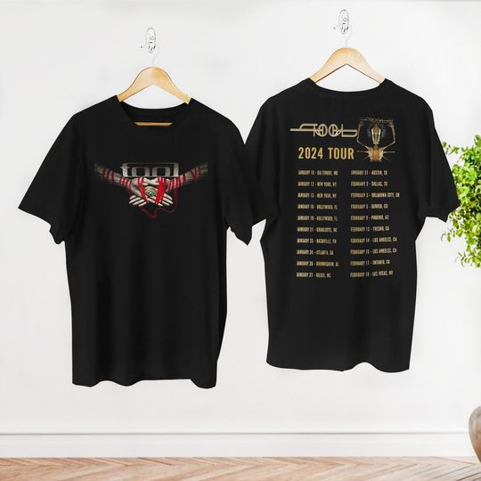 Discover Tool Band Concert T-Shirt - Tool In Concert 2024 Merchandise