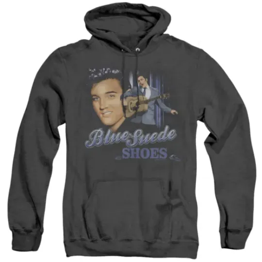 Discover ELVIS PRESLEY BLUE SUEDE SHOES Licensed Hooded Sweatshirt