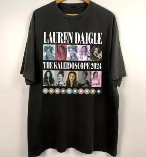 Discover New 2024 Lauren Daigle The Kaleidoscope Tour 2024 T-Shirt