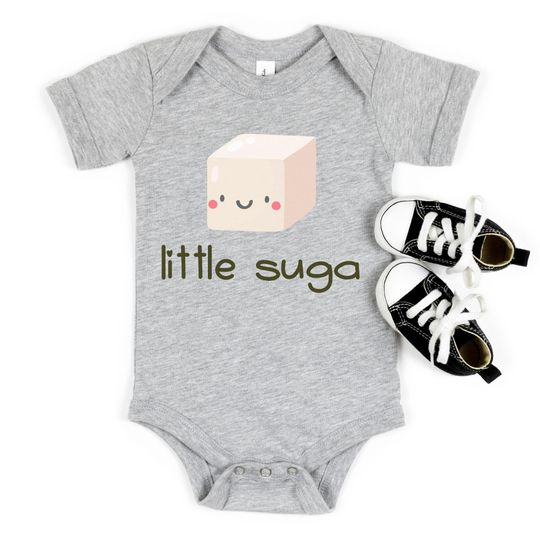 Discover Suga Baby romper, Little Suga romper, Kpop Baby Bodysuit
