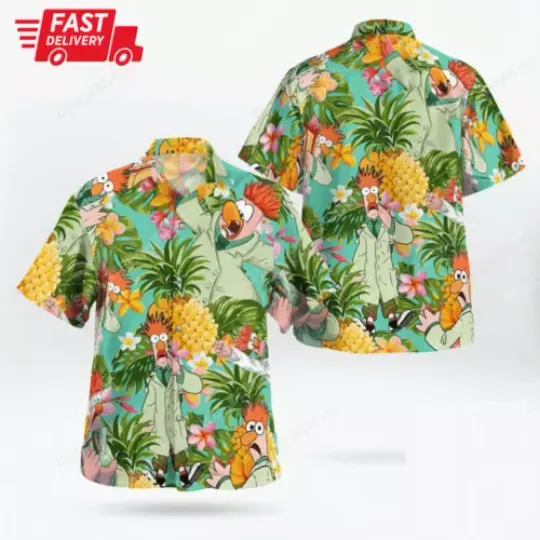 Discover The muppet show beaker 3D HAWAII SHIRT