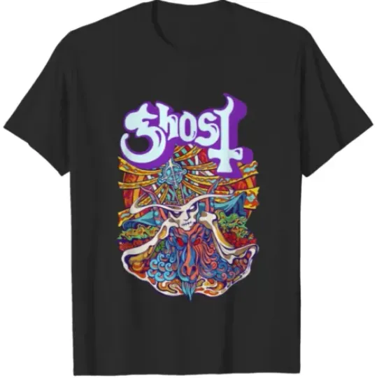 Discover Ghost Rock Band Shirt, Ghost Metal Band T-Shirt