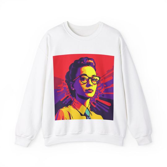 Discover Black History Katherine Johnson  Sweater Unisex Heavy Blend Crewneck Sweatshirt