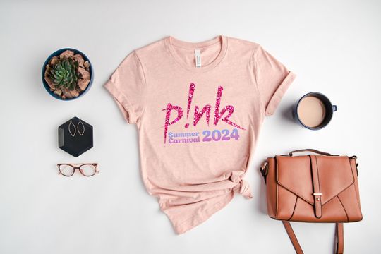 Discover Summer Carnival Pink Singer 2024 Shirt, Pink Fan Lovers Shirt, Music Tour 2024
