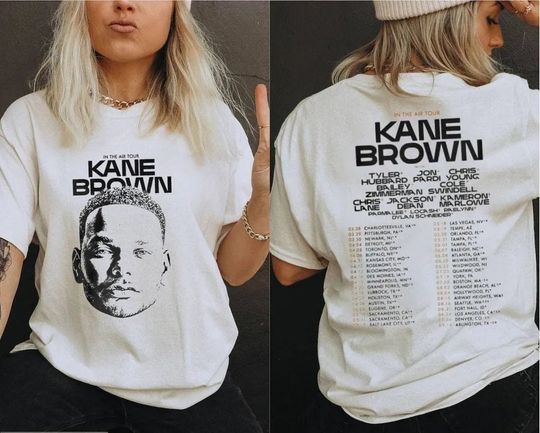Discover Kane Brown In The Air Tour 2024 Shirt, Kane Brown 2024 Concert TShirt