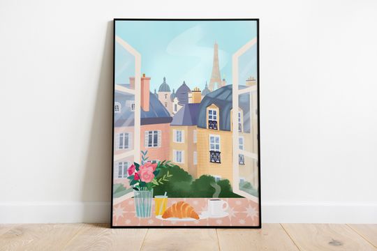 Discover PRINTABLE Emily in Paris, Wall Art, Travel poster