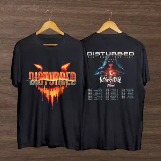 Discover Disturbed Band Music Tour 2024 T-Shirt  gift for fans  new new  hot hot  Disturb