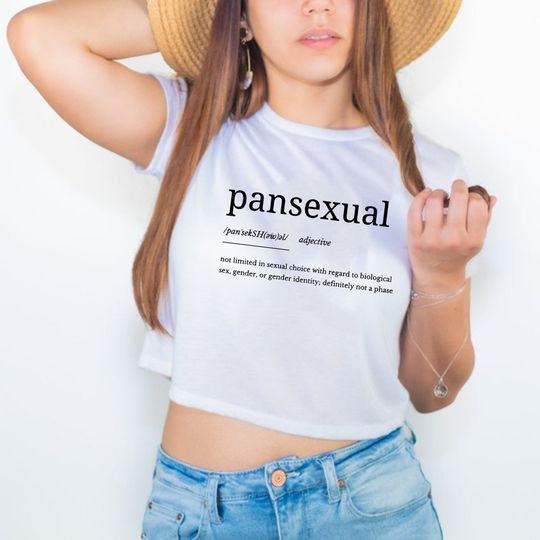 Discover Pansexual Definition, Pansexual Crop Top, Pride Crop Top